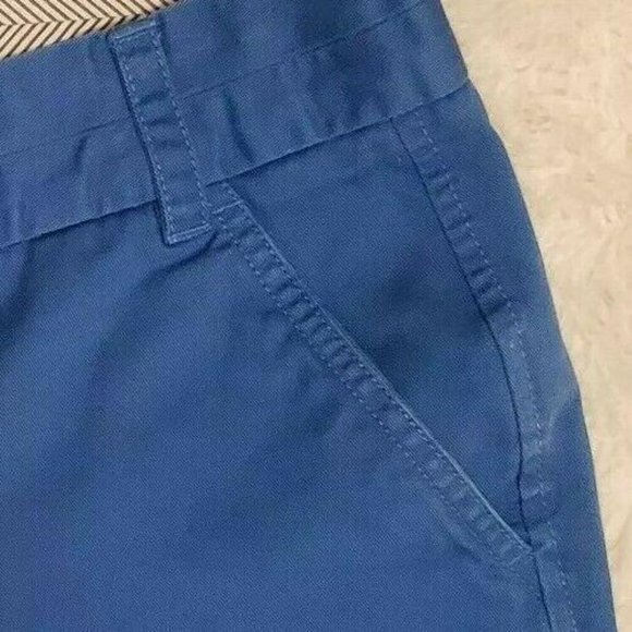 J. Crew Womens Sz 2 Blue Denim Chino Shorts - Picture 7 of 9